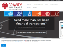 Tablet Screenshot of go-gravity.com